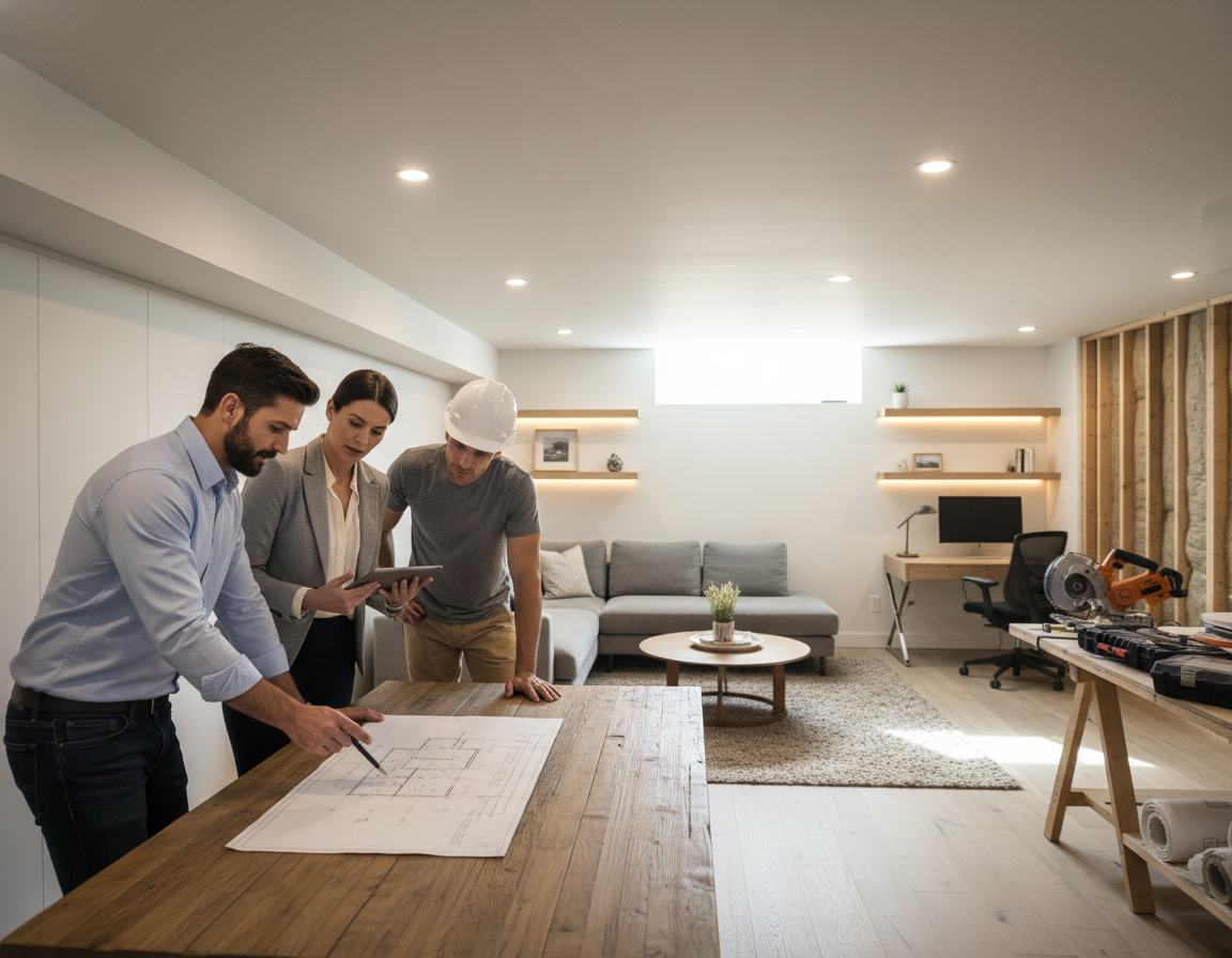 Basement Remodeling in Kirkland